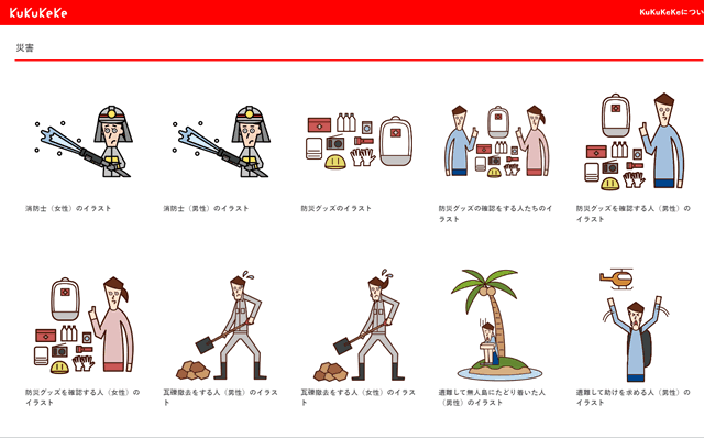 災害のカテゴリー