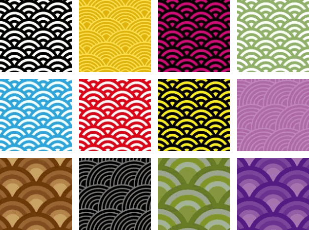 青海波（せいがいは）